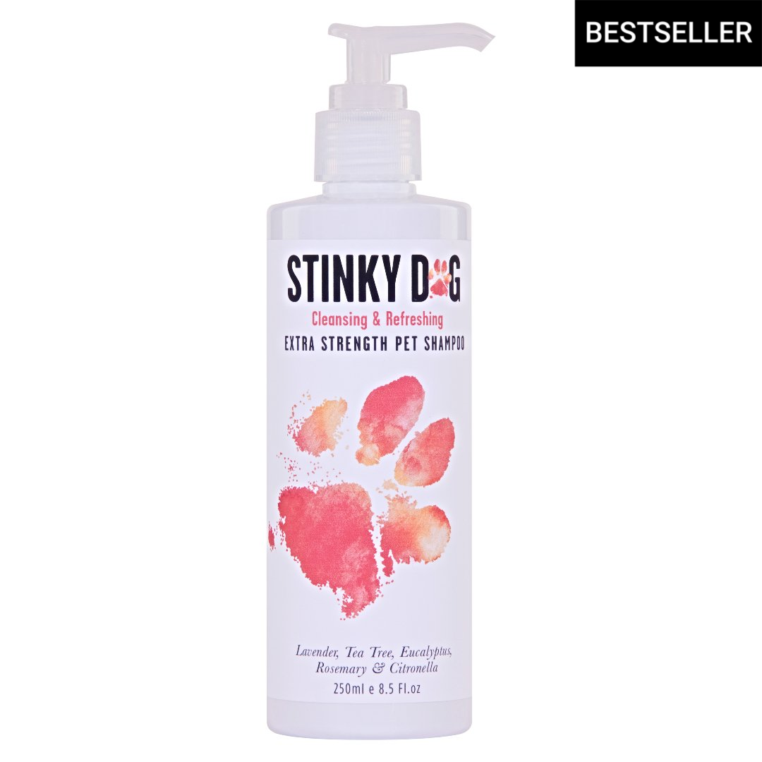 Cleansing Refreshing Extra Strength Pet Shampoo 250mL Stinky Dog Australia